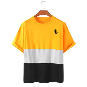 เสื้อยืดผู้ชายแบบเรียบง่าย ดีไซน์ล่าสุดปี 2026 สำหรับฤดูร้อน ผลิตจากผ้าฝ้าย 100% เป็นมิตรกับสิ่งแวดล้อม แห้งเร็ว ระบายอากาศได้ดี ขายส่ง รับสกรีนโลโก้ - Product Image 1