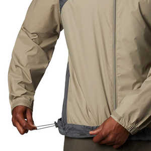 Custom Unisex <b>Long</b> Windbreaker <b>Jacket</b> 100% Cotton Canvas Mandarin Collar Windproof Waterproof Zipper Closure Solid Pattern Front - Product Image 4