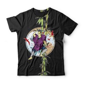 <b>Men's</b> Short Sleeve T-Shirt With <b>Animal</b> Pattern Sublimation Print O-Neck Casual Style Regular Fit 100% Polyester Woven Fabric - Product Image 2