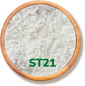 Arroz Aromático OEM/ODM ST21, 5% de Grano Partido, Arroz de Grano Largo Seco, Textura Suave al Cocer - Product Image 1