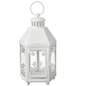Lanterne suspendue au design exclusif, finition blanche, très vendue, lanterne décorative de table, nouvelle lanterne en métal fantaisie - Product Image 1