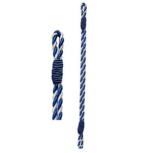 สายร้อยหมวกสำหรับพิธีการแบบถัก ราคาถูก บริการ OEM อุปกรณ์เสริมสำหรับชุดพิธีการ สายร้อยหมวก - Product Image 1