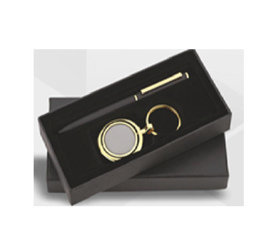 ชุดปากกาพรีเมียมและพวงกุญแจหมุนได้ รุ่น S-238 ของขวัญสำหรับองค์กรสุดหรู ปากกาโลหะพร้อมพวงกุญแจหมุนได้ ดีไซน์สวยงาม เหมาะสำหรับมอบเป็นของขวัญทางธุรกิจ - Product Image 1