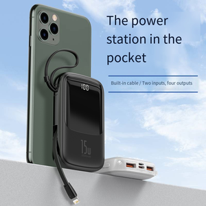 Baseus Q Electricity Usato Garantito 95% Nuovo Power Bank Ricarica Rapida con Doppia Uscita USB per Viaggi, Esterni e Emergenze - Product Image 2