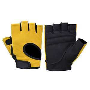 Professional Suede Weightlifting <b>Gloves</b> for Gym Fitness Training Sports Strong Grip Non-Slip Half-Finger Adjustable Wrist Strap - Product Image 1