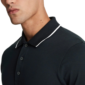 Camiseta Clásica para Hombre de Alta Demanda con Logotipo Personalizado Bordado, Transpirable, de Algodón Piqué, de Secado Rápido y Manga Corta - Product Image 4