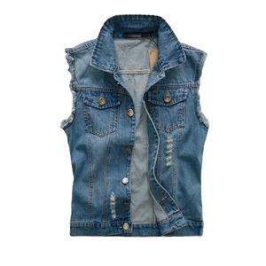 High Quality jeans <b>Denim</b> <b>Jacket</b> Spring Autumn <b>Short</b> Loose Washed with Button Pockets OEM Service High Street Style - Product Image 4
