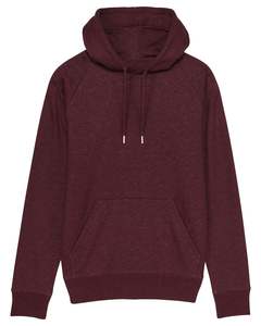 เสื้อฮู้ดดี้ผู้ชายแบบสวมหัว ผ้าฟลีซ ขนาดใหญ่พิเศษ สีดำ ผ้าฝ้าย 100% ปักโลโก้ ระบายอากาศได้ดี เป็นมิตรกับสิ่งแวดล้อม น้ำหนัก 400 กรัม แบบฝรั่งเศส ขายส่งตามสั่ง - Product Image 5