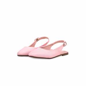 Zapatos formales de media pantorrilla rosa para niñas KD2301 - Product Image 3