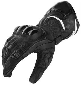 Gants de moto tout-terrain en cuir personnalisés haut de gamme pour hommes, pour le motocross, le cyclisme, le VTT, la protection sportive et la gym, compatibles écran tactile - Product Image 4