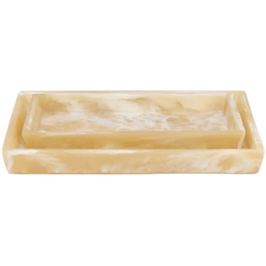 Luxury Resin Tray <b>Set</b> Durable Resin Serving Tray High-Quality Resin Serving Tray - Product Image 3