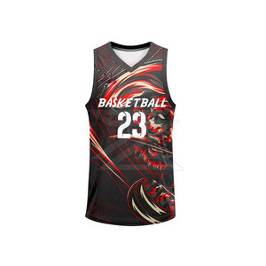 Ensemble maillot et short de basketball pour hommes, respirant, séchage rapide, coutures durables, uniforme sportif pour la compétition et l'entraînement - Product Image 2