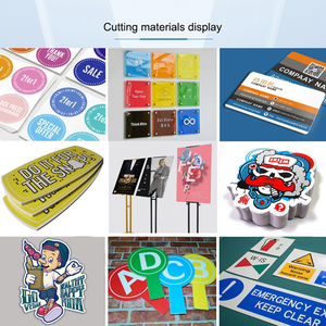 Pas phẳng CNC hoàn toàn tự động chết dao dao dao động cuộn Sticker KT <span class=keywords><strong>Board</strong></span> giấy cắt máy vẽ đồ họa kỹ thuật số - Product Image 4