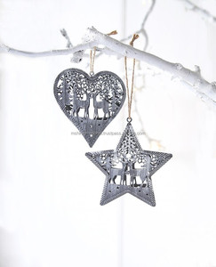 Oración 3D ststustom shape Eart-forma ASS Rass hhristmas nament rnament REE anganging anghristmas rrnament - Product Image 3