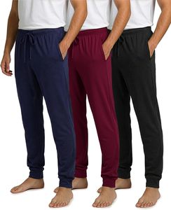 <b>Mens</b> Fashion <b>Loungewear</b> Set Comfortable Cotton Jersey Homewear Long Sleeve T-Shirt <b>Shorts</b> Eco-Friendly Quick Dry Summer Soft - Product Image 1