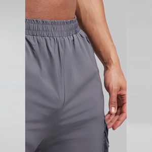 Pantalones Deportivos para Hombre, Diseño Nuevo, Multibolsillos, Corte Ajustado, Elásticos, 100% Poliéster, Cómodos para Entrenamiento y Gimnasio - Product Image 4