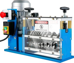 Machine à dénuder les fils électriques, 370W, 0,06'' - 1,5'', dénudeur de câbles motorisé automatique avec vitesse de 75 pieds/minute, 11 canaux, 10 - Product Image 2