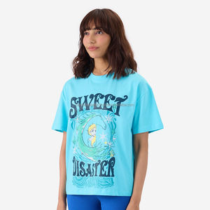 Nardon ropa al por mayor de las mujeres logotipo personalizado botón camisetas de alta calidad 100% algodón Anti-Shrink Casual gimnasio camisetas personalizadas - Product Image 3