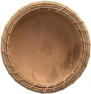 Superbe Bol à Fruits en Rotin Fait Main, Élégant et Résistant au Lave-Vaisselle, Idéal comme Cadeau Raffiné et Stylé aux Tons Naturels et aux Fruits Vibrants - Product Image 6