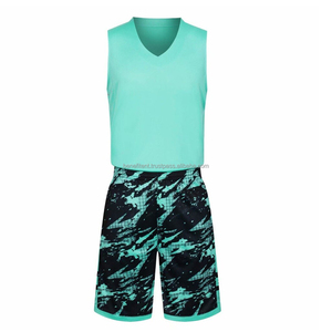 Maillot de basket-ball pour hommes, dernier design, imprimé sur mesure, manches courtes, polyester BSCI, vêtements de sport respirants, grandes tailles adultes - Product Image 1