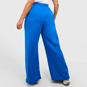 Pantalones de Yoga Casuales Personalizados de Fábrica OEM al por Mayor para Mujer, Pantalones Deportivos Acampanados de Algodón con Bolsillo Lateral y Cordón Ajustable - Product Image 2