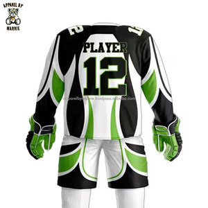 Maillot d'entraînement de hockey sur glace en gros, grande quantité, en tissu résistant aux déchirures, pour adultes, idéal pour les salles de sport - Product Image 6