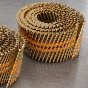[YOU-ONE Systèmes de fixation] Clous en bobine en acier inoxydable à tige annelée, injectés en plastique, de 38 à 64 mm - Product Image 3