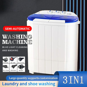 เครื่องซักผ้ากึ่งอัตโนมัติ 4.5 กก. แบบรวมหลายฟังก์ชั่นสำหรับรองเท้าและเสื้อผ้า - Product Image 1