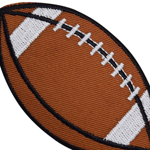 Patchs brodés imperméables de forme ronde pour vêtements, chapeaux et sacs, avec logo frontal, service OEM - Product Image 3