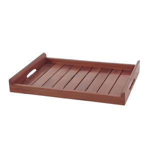 High on Demand Wooden Serving <b>Tray</b> with Handle Multipurpose <b>Tray</b> Platters for Servin Home and <b>Kitchen</b> Serving <b>Trays</b> - Product Image 6