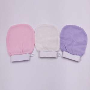 Guante Exfoliante de Seda Natural para Baño y Rostro con Logotipo Personalizado, Guante de Seda Turca 100% para Exfoliación - Product Image 3