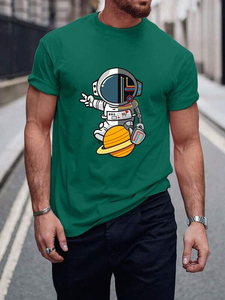 เสื้อยืดโอเวอร์ไซส์สไตล์ฮิปฮอป ผ้าฝ้าย 100% แขนสองชั้น ใส่สบาย พิมพ์ลาย DTG สีซีดแบบวินเทจ สำหรับผู้ชายและผู้หญิง - Product Image 5