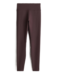 Leggings de yoga taille haute sans couture pleine longueur, couleur unie, en Spandex et Nylon, avec taille élastique, respirants, logo personnalisé - Product Image 6