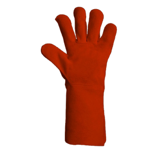 High Quality Cowhide Split Leather Safety Gloves <b>Fire</b> Heat Resistant Heavy Duty Industrial Work Gloves Soft and Comfortable - Product Image 4