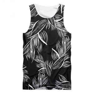 Camiseta sin mangas sublimada personalizada para hombre, novedad 2026, color sólido, estilo urbano, talla grande - Product Image 4