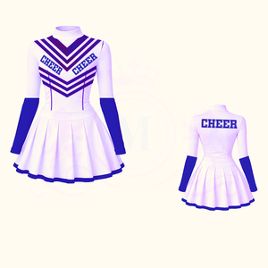 ชุดเชียร์ลีดเดอร์ใหม่มาแรง ผลิตจากโพลีเอสเตอร์ 100% คุณภาพสูงจากผู้ผลิตชั้นนำ - Product Image 5