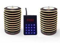 Système d'appel sans fil FreeQueue en plastique avec écran LED et clavier numérique, capacité de 30 pagers, idéal pour restaurants et aires de restauration