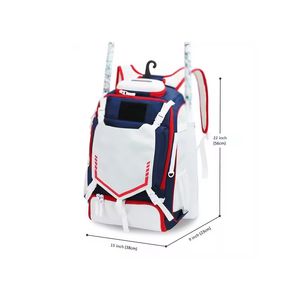 Custom Printed Baseball Bat Bag Water-Resistant 600D Polyester Youth Adult <b>Backpack</b> 50-<b>70L</b> Capacity for Outdoor Training - Product Image 4