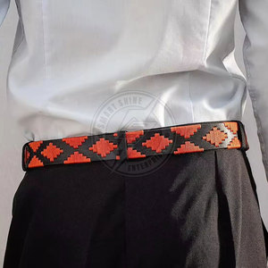 Cinturones de diseño moderno al por mayor para unisex con logotipo personalizado, cinturón de cuero a precio económico hecho en Pakistán - Product Image 4