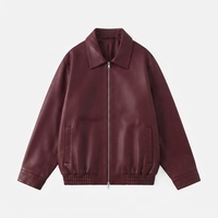 Veste coupe-vent décontractée pour homme, noire, imperméable, respirante, en toile, à col montant, entièrement zippée, avec ourlet élastique, idéale pour l'extérieur, personnalisable pour l'été