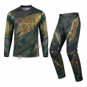 Pantalones de Motociclismo y Automovilismo con Diseño Personalizado, Impresión por Sublimación, de Alta Calidad, con Cuero, para MX y MTB - Product Image 3