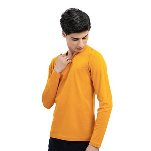 Chemise pour homme à manches longues en jersey tricoté imprimé, broderie personnalisée, tissu 100% coton anti-rides, Qualiyu, dernier design - Product Image 5