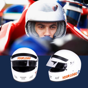 Casque de sport automobile professionnel FIA TBRACING HE-02 de haute qualité, intégral, poids 1750g, six tailles, homologué Snell, fabriqué en usine - Product Image 1
