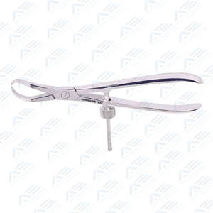 Fórceps ortopédicos de reducción de hueso de calidad fina de 25cm, instrumentos médicos quirúrgicos curvos de acero inoxidable, fórceps para fragmentos de hueso - Product Image 5