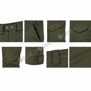 <b>Men</b> Slim Fit Tactical <b>Cargo</b> <b>Pants</b> Stretch Utility Trousers Water Resistant Outdoor <b>Work</b> Hiking Training Long <b>Pants</b> - Product Image 5