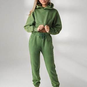 Conjuntos Deportivos Personalizados de Algodón de Alta Calidad, Elegantes, Transpirables, Casuales, de 2 Piezas, con Cierre, Nuevos, al por Mayor - Product Image 1