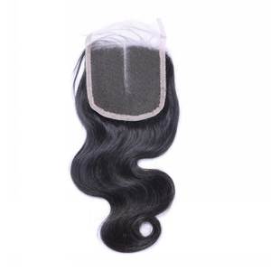 ผมแท้แบบอินเดียสีดำ ลอนคลาย  ชนิด U-Part Lace Closure  ใช้งานง่าย - Product Image 1