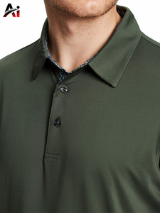 Polo de Alta Calidad para Hombre, Camiseta Polo de Manga Corta de Algodón, Logotipo Personalizado, Ropa Casual al por Mayor - Product Image 3