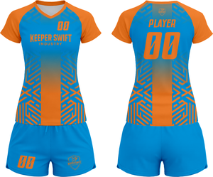 Uniforme de Voleibol SpikeStorm Pro, Kit de Voleibol AeroSpike Elite, ThunderHit Premium, 100% Poliéster, Sublimado, Completo - Product Image 1