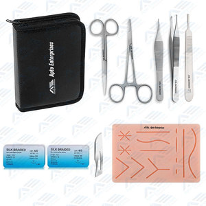 Veterinary Practice <b>Kits</b> Medic Instrument Premium Quality Stainless Steel Complete Suture Practice <b>Kit</b> Surgical Training <b>Kits</b> - Product Image 5